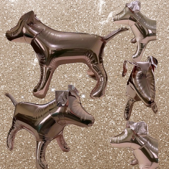 NEW Victoria Secret PINK Large Inflatable Dog Pup Balloon HTF Collectible - Picture 4 of 4